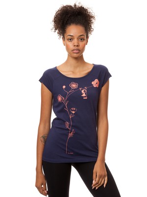 Rocking Girl Cap Sleeve midnight from FellHerz T-Shirts - bio, fair & vegan