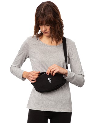 Fanny pack Dancing Queen black from FellHerz T-Shirts - bio, fair & vegan