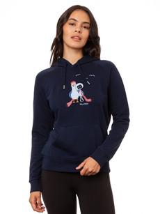 Möwen-Liebe Hoodie navy via FellHerz T-Shirts - bio, fair & vegan
