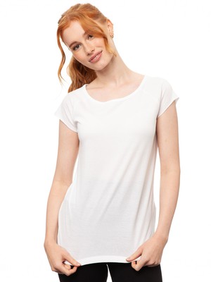 Cap sleeve white from FellHerz T-Shirts - bio, fair & vegan