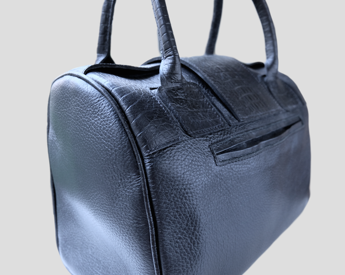 Mateo Black Handbag from FerWay Designs