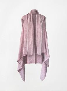 cape infinity duo kala organic cotton blush pink (single layer) via Fifth Origins