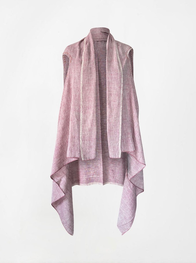 cape infinity duo kala organic cotton blush pink (single layer) from Fifth Origins