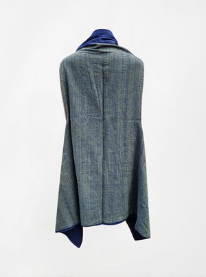 cape infinity duo kala organic cotton blue green from Fifth Origins