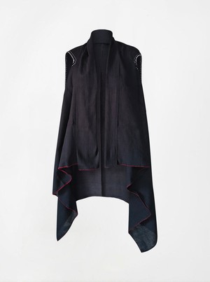 cape infinity duo kala organic cotton black (single layer) from Fifth Origins