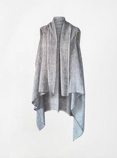 cape infinity duo kala organic cotton silver (single layer) via Fifth Origins