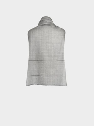 cape infinity lite wool silver from Fifth Origins