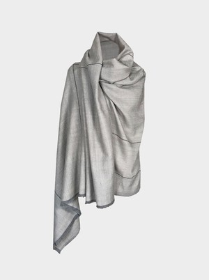 cape infinity lite wool silver from Fifth Origins