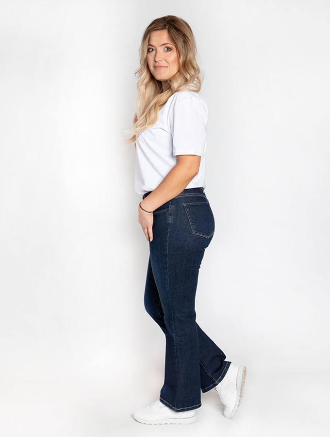 Bootcut Jeans - Blauw from Five Foot Two