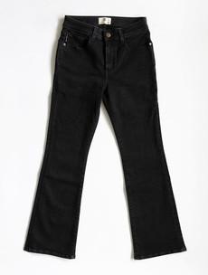 Bootcut Jeans - Zwart via Five Foot Two