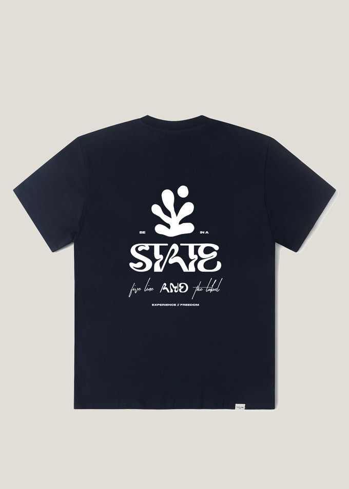 T-shirt Tate | Unisex - Be in a State from Five Line Label