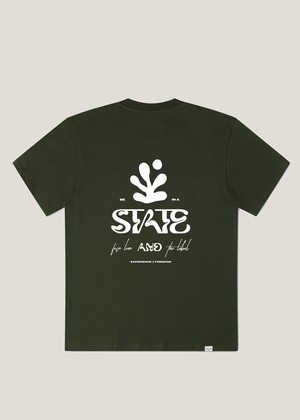 T-shirt Tate | Unisex - Be in a State from Five Line Label