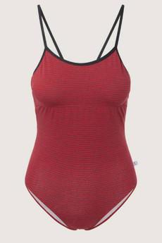 Bio Swimsuit Madri Dots red via Frija Omina