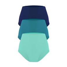 set of 3 organic hight waist knickers Lille Lake van Frija Omina