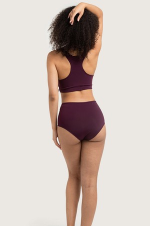 Recycling bikini panties Lorehigh, tinto from Frija Omina
