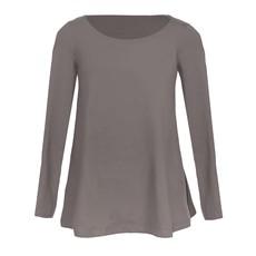 Organic tunic Afra, cinder (grey) via Frija Omina