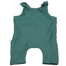 Baby romper from hemp seagreen via Frija Omina