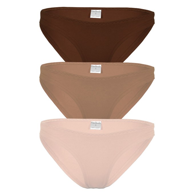 Organic briefs set of elements: "Earth" - brown, taupe, sandy from Frija Omina