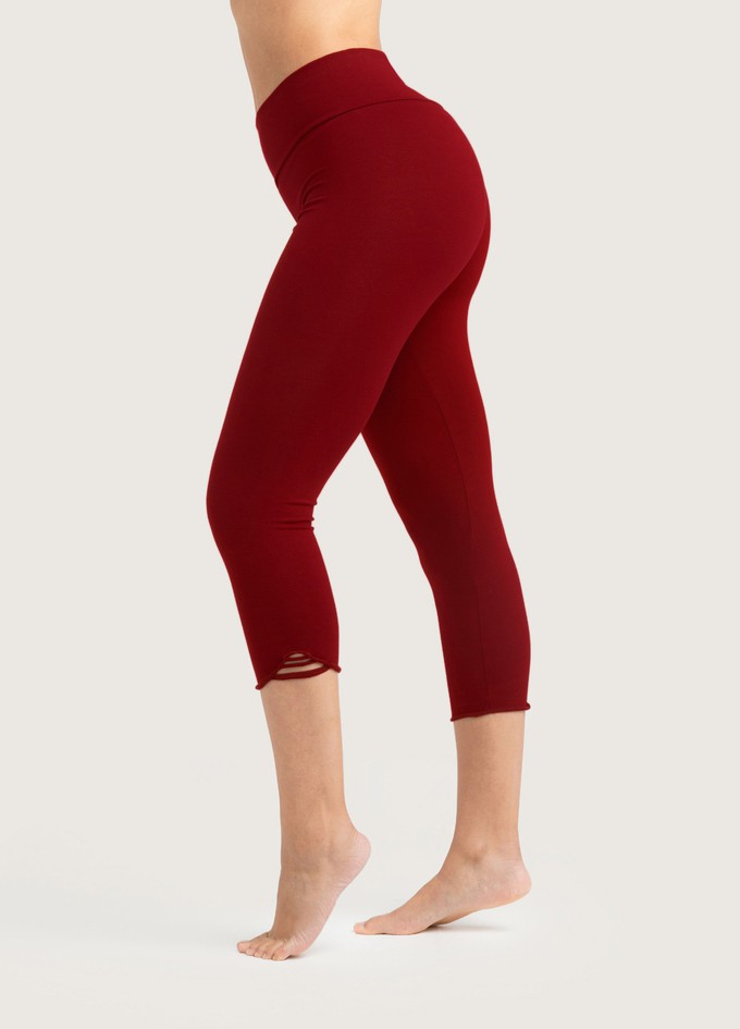 Bio Capri Leggings Feel red from Frija Omina