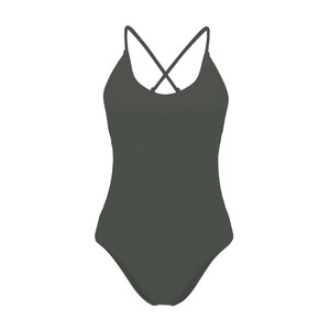 Recycling swimsuit "Frøya", titanium from Frija Omina