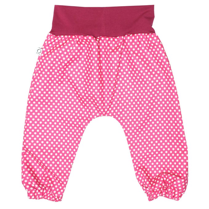 Mud & rain trousers Pünktchen, pink from Frija Omina