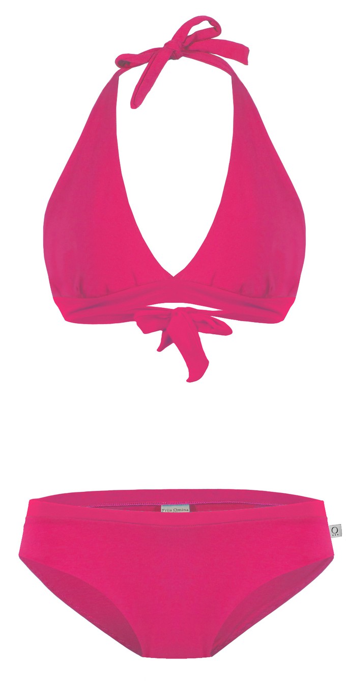Organic Bikini Fjorde pink from Frija Omina