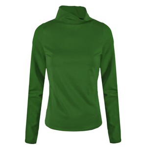 Organic Polo neck shirt Rolli, verde (green) from Frija Omina