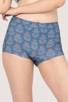 Organic cotton Bikini Shorts Isi Korte blue via Frija Omina
