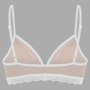 Set: Bio bra + hipster panties Spitze, nude from Frija Omina