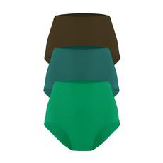 set of 3 organic hight waist knickers Lille Forest van Frija Omina