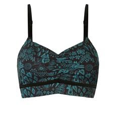 Organic bustier Yoga Alice blue van Frija Omina