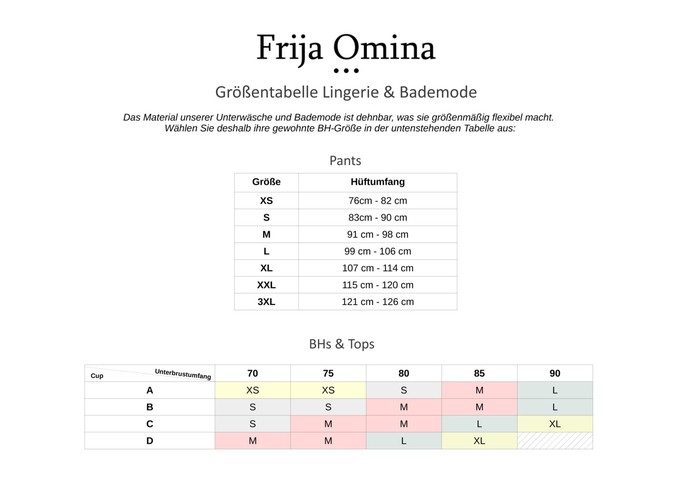 3er-Pack Bio Taillenslip Lille weiß from Frija Omina