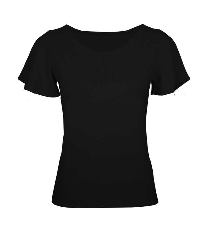 Organic t-shirt Vinge black from Frija Omina