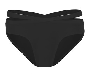 Recycling bikini panties Johto, black from Frija Omina