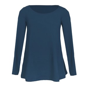 Organic tunic Afra, indico (blue) from Frija Omina