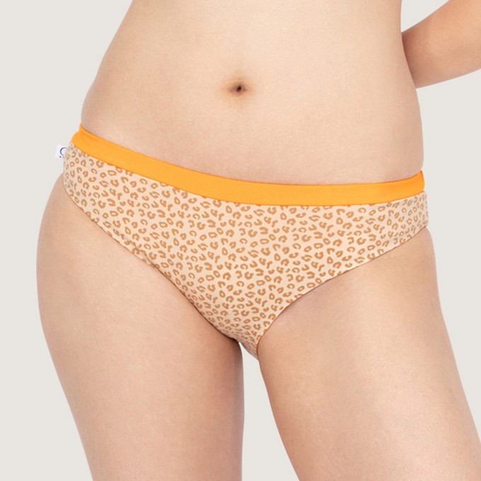 Organic Bikini Fjorde Panthera / orange from Frija Omina