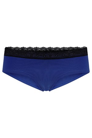 Bio hipster panties "Spitze", dark blue from Frija Omina