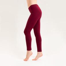 Bio Leggings, aubergine (red) van Frija Omina