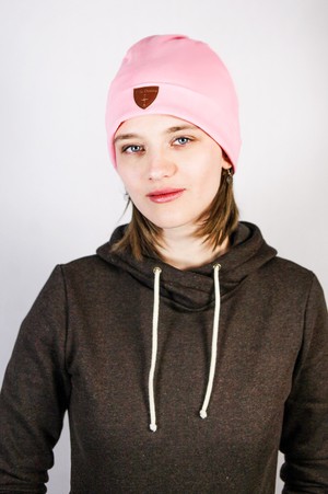 Sustainable beanie hat Basel, light pink from Frija Omina