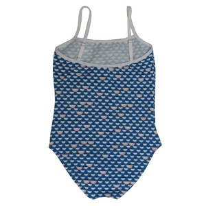 Organic swimsuit Madri Petite, dots teal from Frija Omina