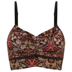 Organic bustier Yoga mandala (black) van Frija Omina