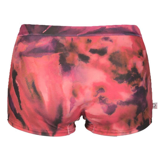Recycling bikini shorts Isi Palm + tinto (red) from Frija Omina