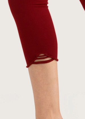 Bio Capri Leggings Feel red from Frija Omina