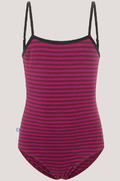 Organic swimsuit Madri Petite, dots teal from Frija Omina