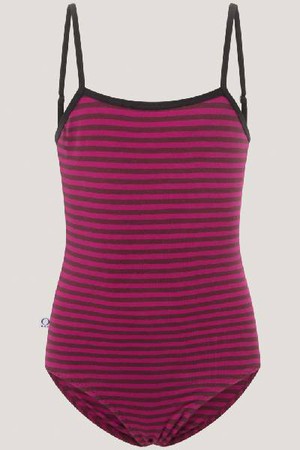 Organic swimsuit Madri Petite, dots teal from Frija Omina