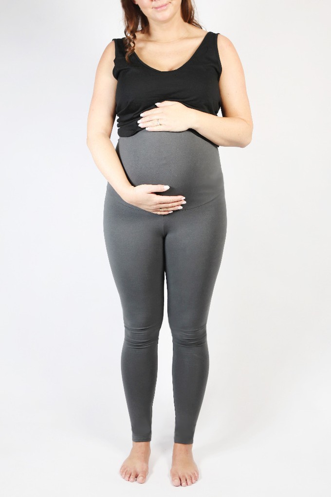 Organic leggings Mama, antracite from Frija Omina