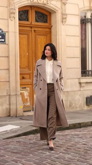 Paloma Wrap Coat from GAÂLA