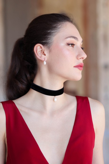 Olie Velvet Choker from GAÂLA