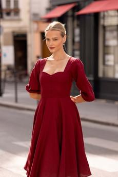 Bardetta Linen Dress via GAÂLA