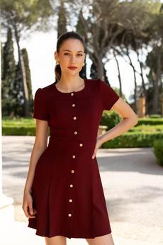 Rina Button Down Dress via GAÂLA